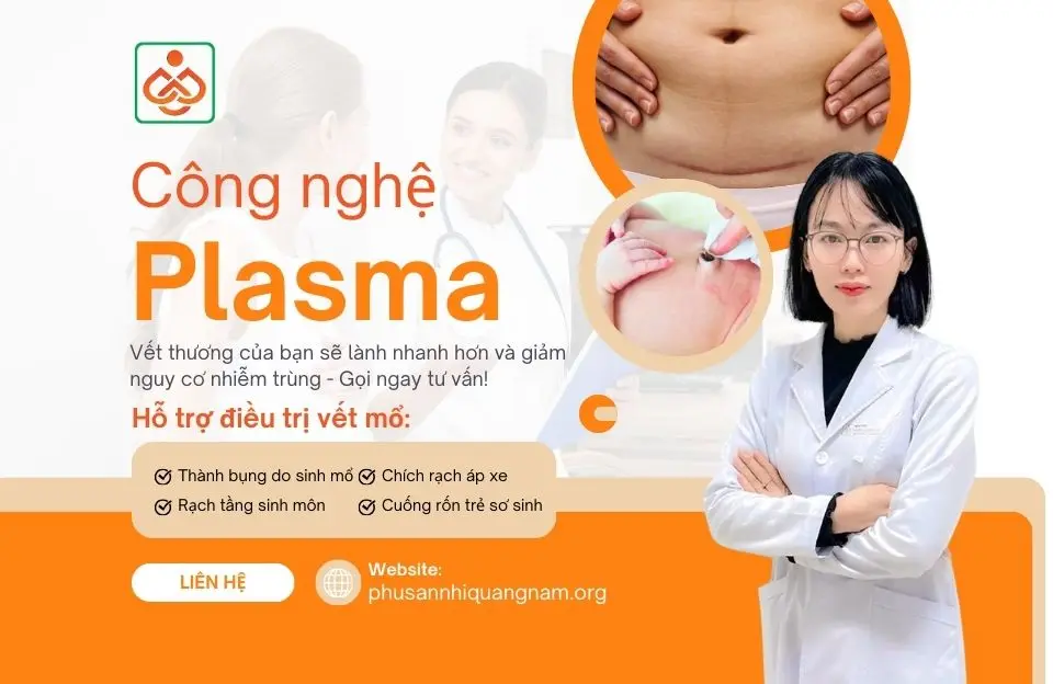 Chiếu tia Plasma vết thương chích rạch áp xe