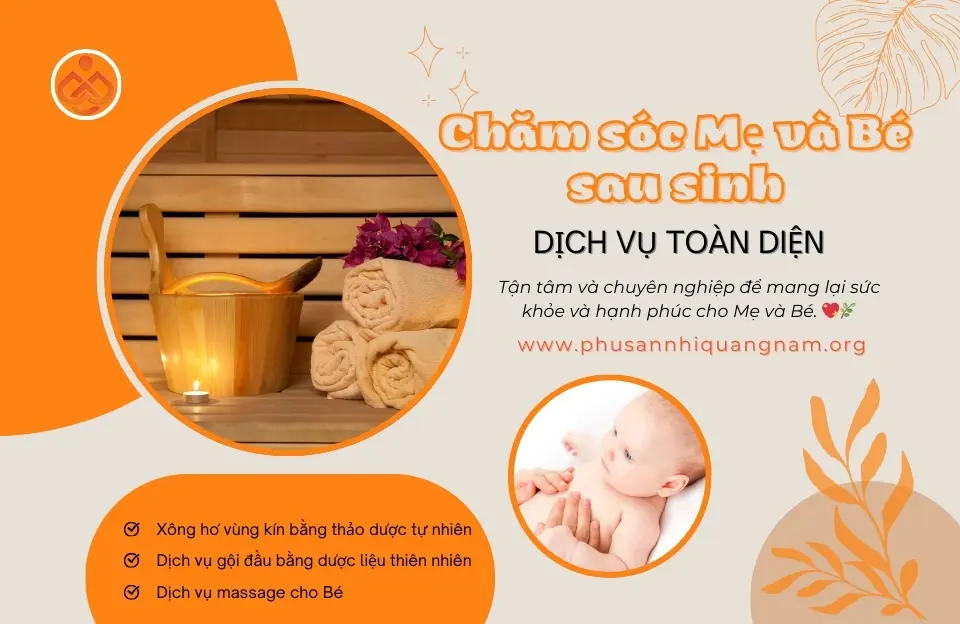 Gói Chăm sóc Mẹ và Bé sau sinh căn bản
